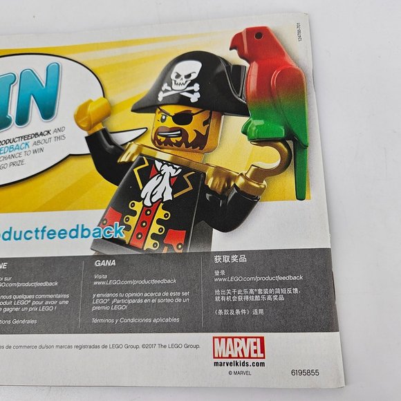 Lego Guardians of the Galaxy 2 76079 Manual Instruction Book ONLY No Bricks Figs - Picture 5 of 5